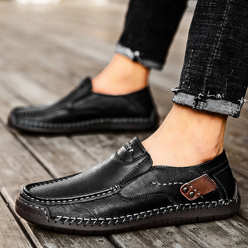 Handmade Mens Style Shoes Men's Casual Shoes Comfortable Lace Up Men's Moccasins Breathable Mens Loafers Big Size 48 Sneakers %
Handmade Mens Style Shoes Men's Casual Shoes Comfortable Lace Up Men's Moccasins Breathable Mens Loafers Big Size 48 Sneakers %