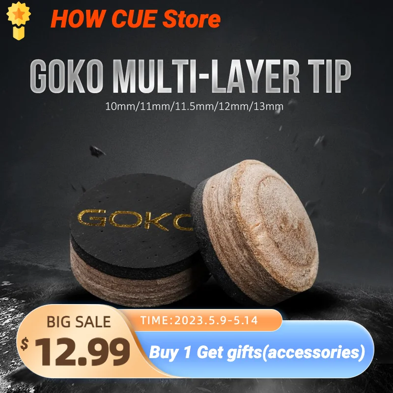 GOKO 3036 наконечники модели S/M/H бильярдный Tip10/11,5/13 мм наконечник выбранный 6-7 слоев свиная кожа многослойный Снукер Бильярдный Кий аксессуары
GOKO 3036 наконечники модели S/M/H бильярдный Tip10/11,5/13 мм наконечник выбранный 6-7 слоев свиная кожа многослойный Снукер Бильярдный Кий аксессуары