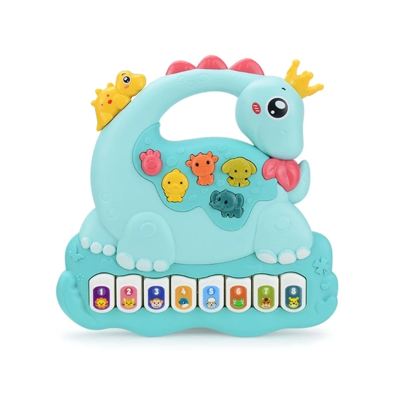 Kids Electric Piano Toy Multifuction Improve Intellgence for Baby Dinosaur Shape
Kids Electric Piano Toy Multifuction Improve Intellgence for Baby Dinosaur Shape