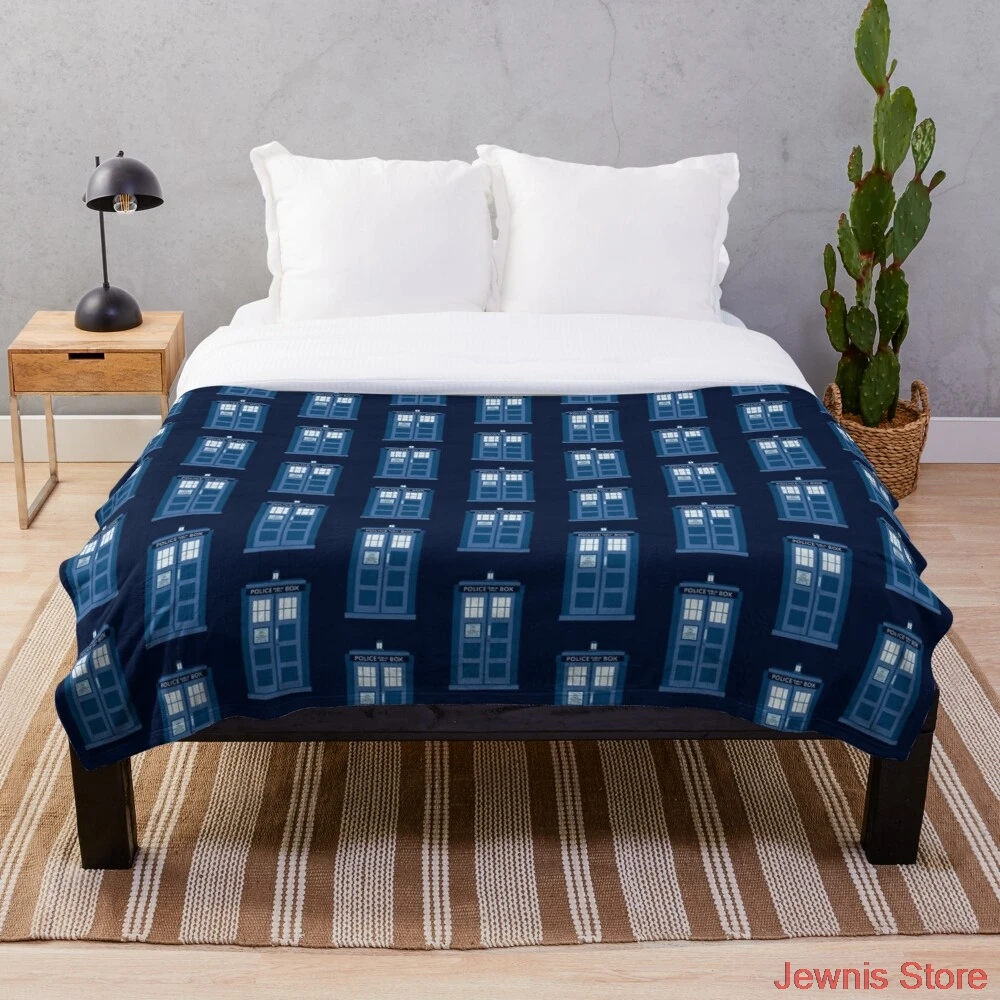 Tardis Throw Blanket Soft Sleeping Sherpa Backing Kids Girls Boys for Christmas Gift on Bed Sofa Cartoon Blanket
Tardis Throw Blanket Soft Sleeping Sherpa Backing Kids Girls Boys for Christmas Gift on Bed Sofa Cartoon Blanket