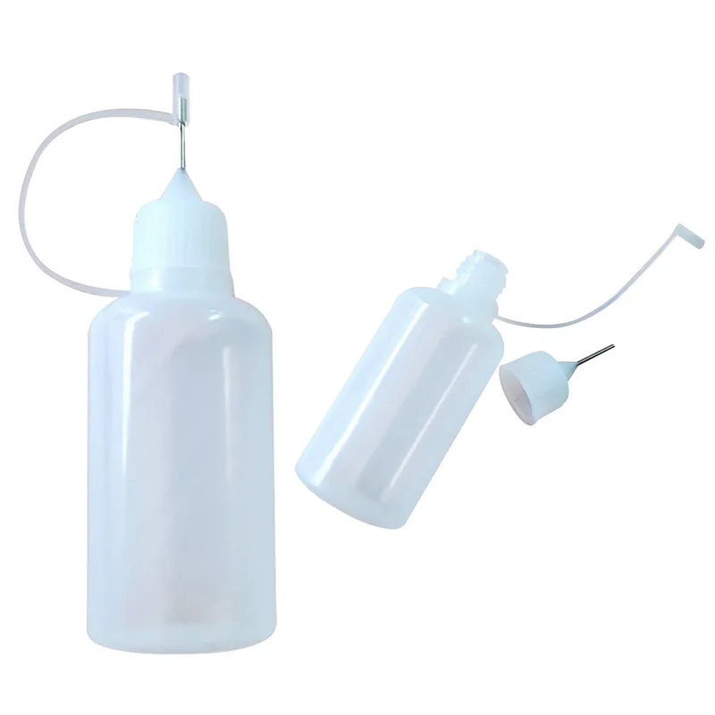 10PC 50ML Squeezable Empty Liquid Dropper Filler Bottle Needle Tip With Cap
10PC 50ML Squeezable Empty Liquid Dropper Filler Bottle Needle Tip With Cap
