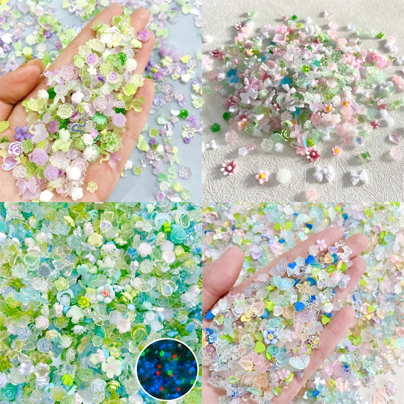 100pcs Green Acrylic Resin Nail Art Charms Flatback Flower Heart Bow Nail Decorations Jewelry Glitter Rhinestones Accessory Nail
100pcs Green Acrylic Resin Nail Art Charms Flatback Flower Heart Bow Nail Decorations Jewelry Glitter Rhinestones Accessory Nail