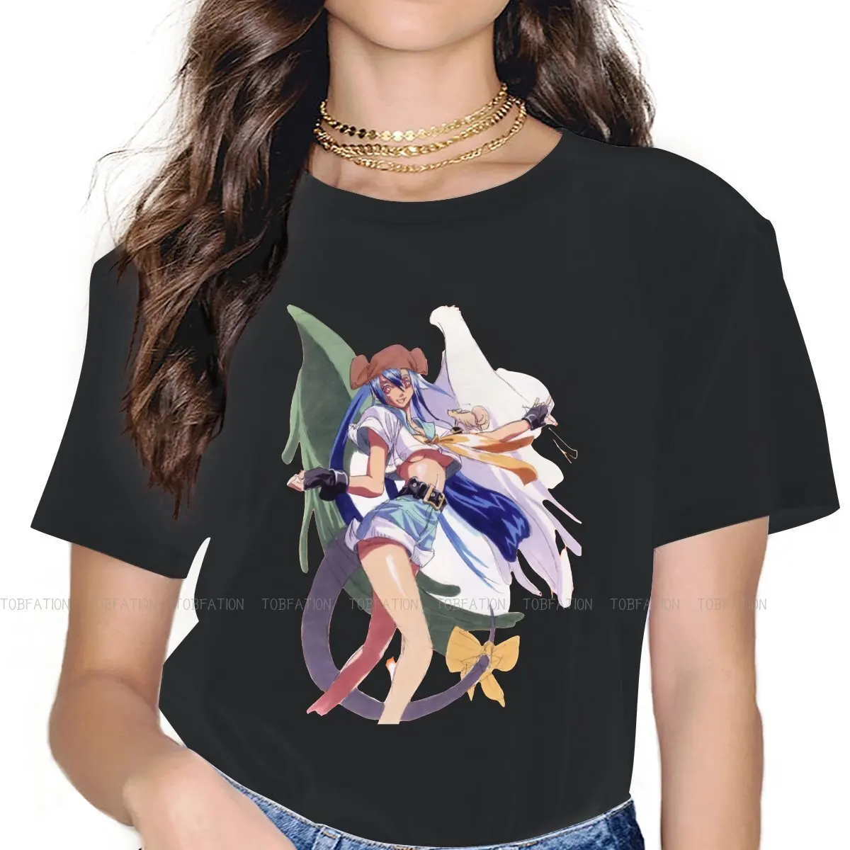 Dizzy X Plus Women's TShirt Guilty Gear Girls Graphic Tees 4XL Cotton Female T Shirt Humor Hipster Gift
Dizzy X Plus Women's TShirt Guilty Gear Girls Graphic Tees 4XL Cotton Female T Shirt Humor Hipster Gift