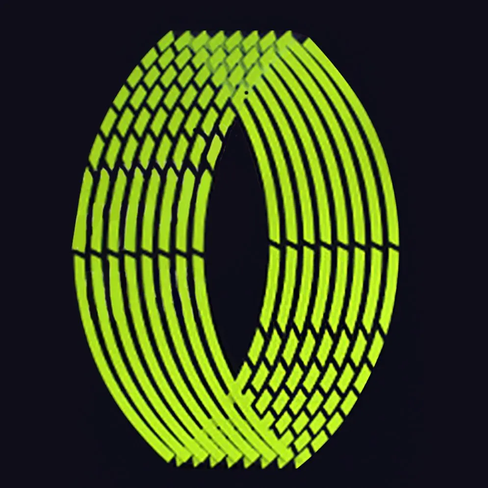 Automobile And Motorcycle Wheel Stickers Fluorescent Green Reflective Stickers
Automobile And Motorcycle Wheel Stickers Fluorescent Green Reflective Stickers