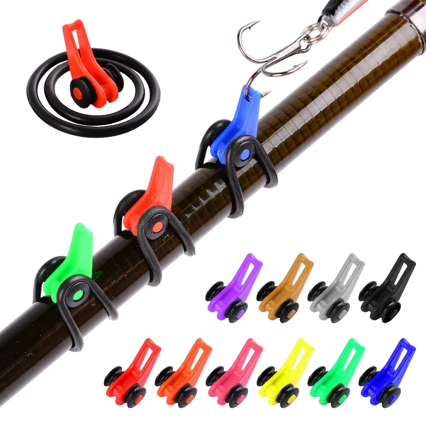 10pcs/lot Plastic Fishing Hook Secure Keeper Holder Lure Accessories Jig Hooks Safe Keeping For Fishing Rod Tool Bait Casting
10pcs/lot Plastic Fishing Hook Secure Keeper Holder Lure Accessories Jig Hooks Safe Keeping For Fishing Rod Tool Bait Casting