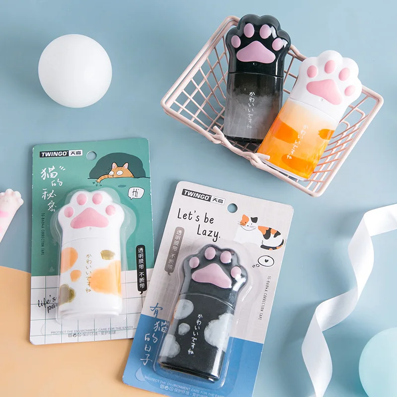 Kawaii Japan Cat Claw Shape Cute Practical Correction Tape White Out Corrector Diary Back to School Stationery Office Supply
Kawaii Japan Cat Claw Shape Cute Practical Correction Tape White Out Corrector Diary Back to School Stationery Office Supply