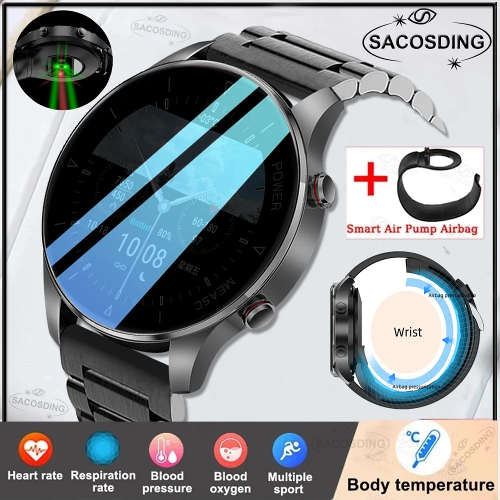 2022 New Inflatable Strap Accurately Measure Heart Rate Blood Pressure Blood Oxygen Smart Watch Men Waterproof Spors SmartWatch
2022 New Inflatable Strap Accurately Measure Heart Rate Blood Pressure Blood Oxygen Smart Watch Men Waterproof Spors SmartWatch