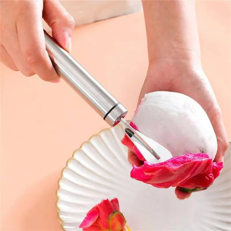 

18 см Овощечистка ручной пилинг инструмент для кожи искусственный оранжевый пилинг артефакт практичные кухонные ножи из нержавеющей стали