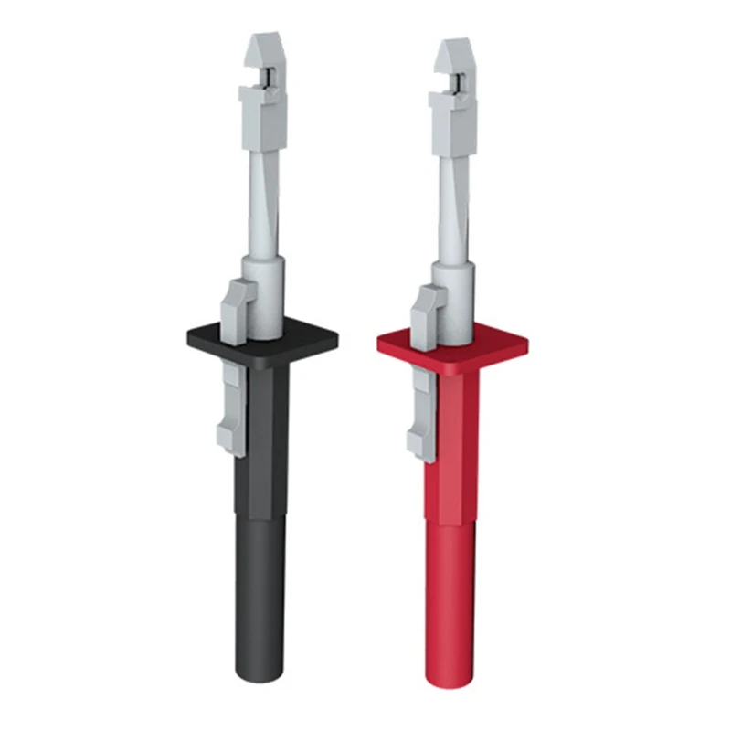 P5006 2Pcs Insulated Test Hook Clip Piercing Probe Bulit-In Spring Sharp Probes With 4Mm Femle Jack High Qulity DIY Tool
P5006 2Pcs Insulated Test Hook Clip Piercing Probe Bulit-In Spring Sharp Probes With 4Mm Femle Jack High Qulity DIY Tool