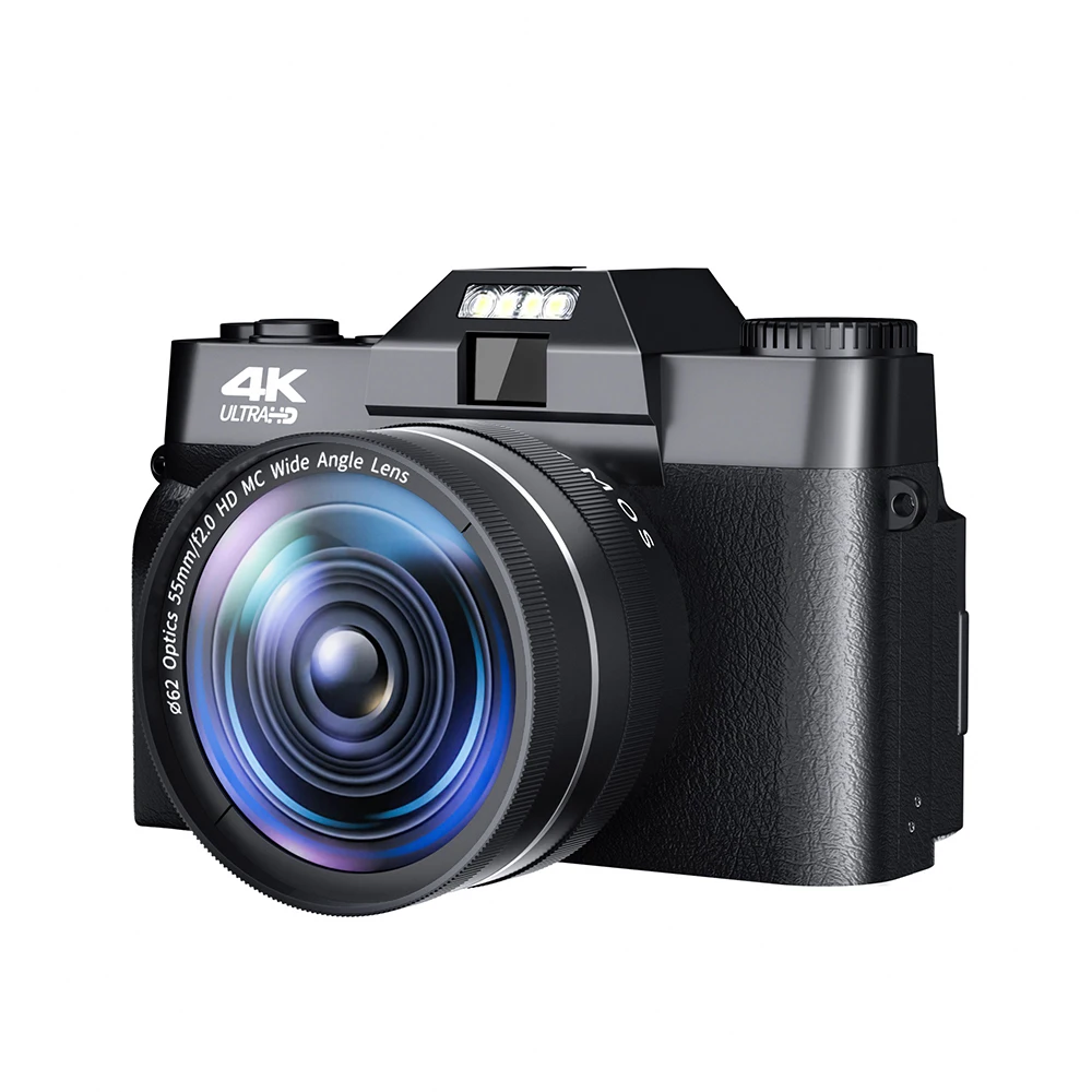 Auto Focus Vintage Digital Cameras For Photography 52mm Wide Angle Lens WIFI 4K Compact Streaming Camcorder Retro Vlog Recorder
Auto Focus Vintage Digital Cameras For Photography 52mm Wide Angle Lens WIFI 4K Compact Streaming Camcorder Retro Vlog Recorder