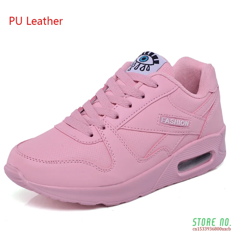 Women Trainers Running Shoes PU Leather White Fashion Sneakers 2020 Sneakers Ladies Outdoor Sport Shoes Breathable Air Cushion
Women Trainers Running Shoes PU Leather White Fashion Sneakers 2020 Sneakers Ladies Outdoor Sport Shoes Breathable Air Cushion