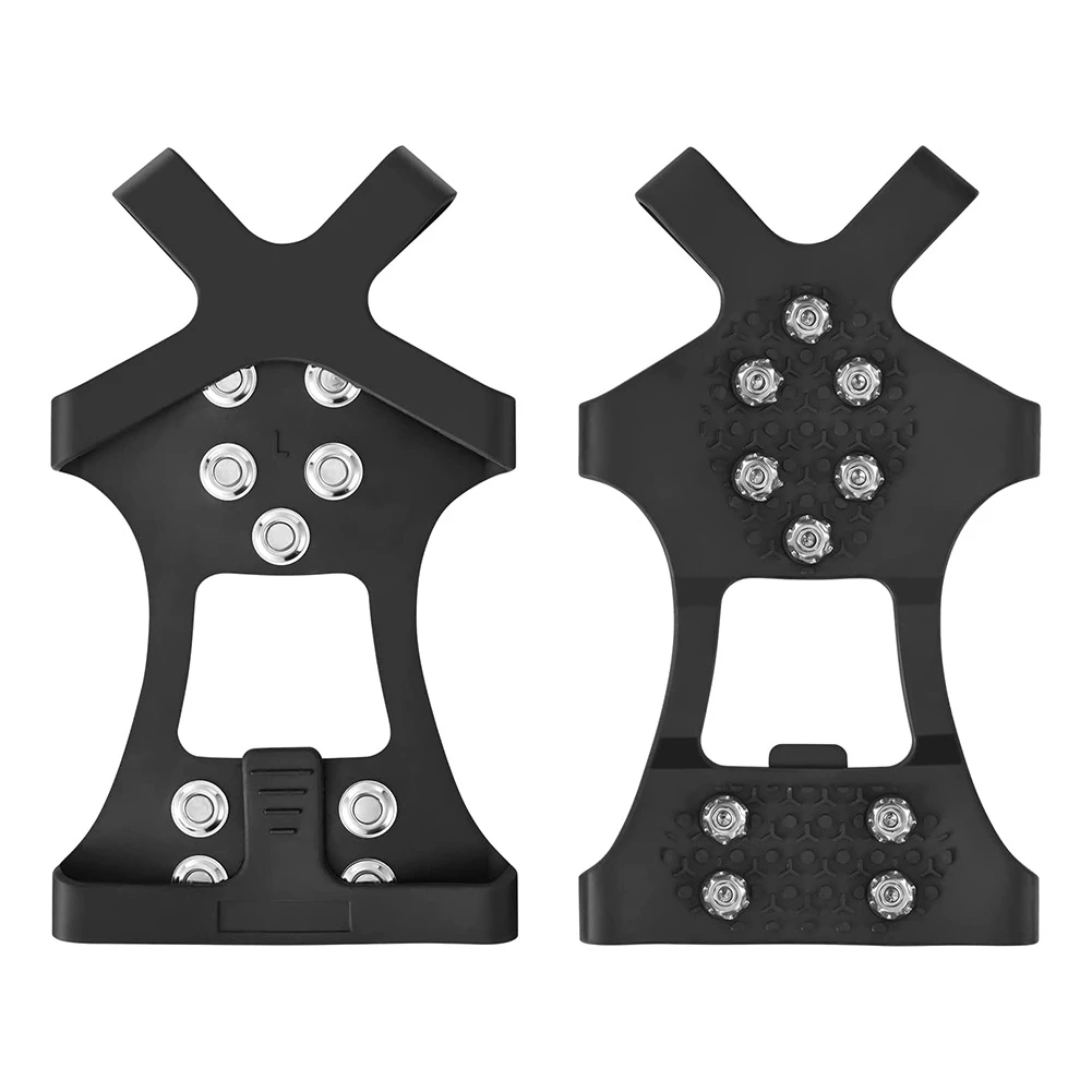 Outdoor Non-Slip Ice Snow Grips Cleat Crampons over Shoe/Boot Traction Cleat Slip-On Stretch Footwear,XL
Outdoor Non-Slip Ice Snow Grips Cleat Crampons over Shoe/Boot Traction Cleat Slip-On Stretch Footwear,XL