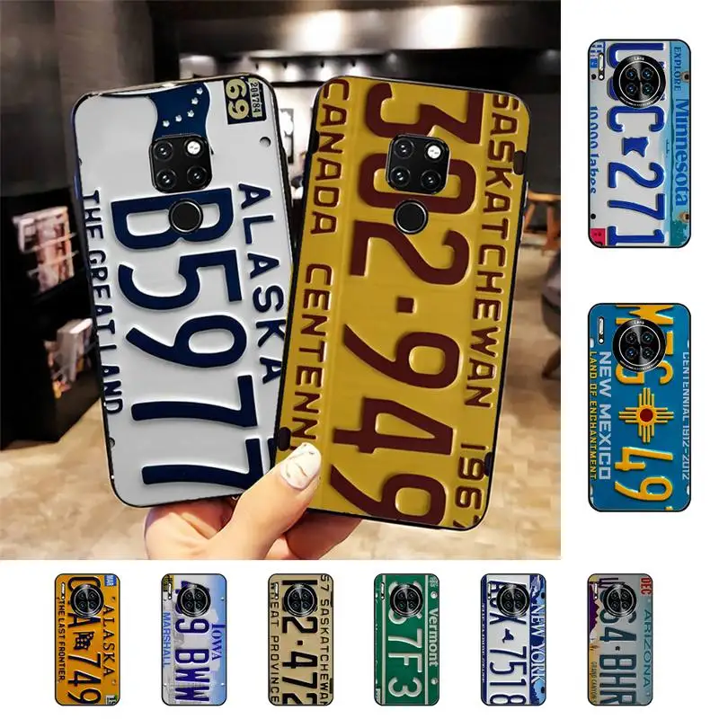 Funny License Plate Number Car Phone Case for Huawei Mate 20 10 9 40 30 lite pro X Nova 2 3i 7se
Funny License Plate Number Car Phone Case for Huawei Mate 20 10 9 40 30 lite pro X Nova 2 3i 7se