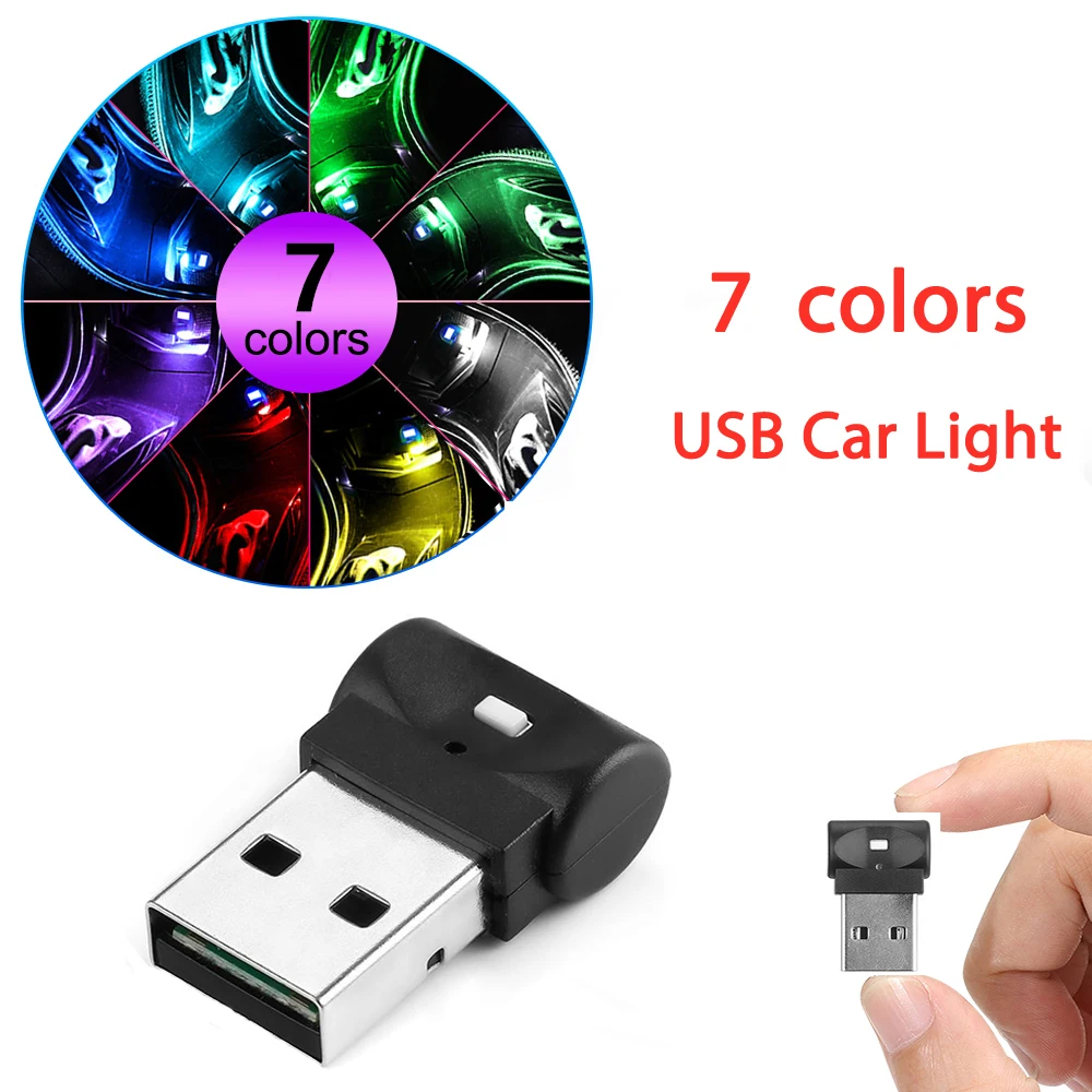 Mini USB LED Car Light Auto Interior Atmosphere Light Decorative Lamp Emergency Lighting PC Auto Colorful Light Car Accessories
Mini USB LED Car Light Auto Interior Atmosphere Light Decorative Lamp Emergency Lighting PC Auto Colorful Light Car Accessories