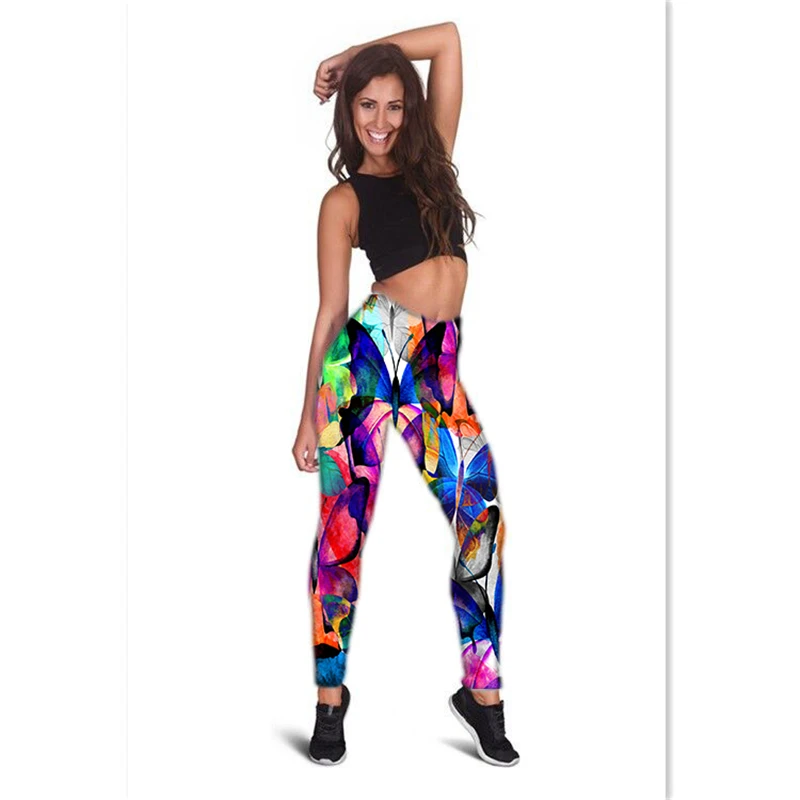 Women's bottoms trousers butterfly 3d printing leggings casual pants leggings fresh retro leggings sports fitness yoga pants
Women's bottoms trousers butterfly 3d printing leggings casual pants leggings fresh retro leggings sports fitness yoga pants