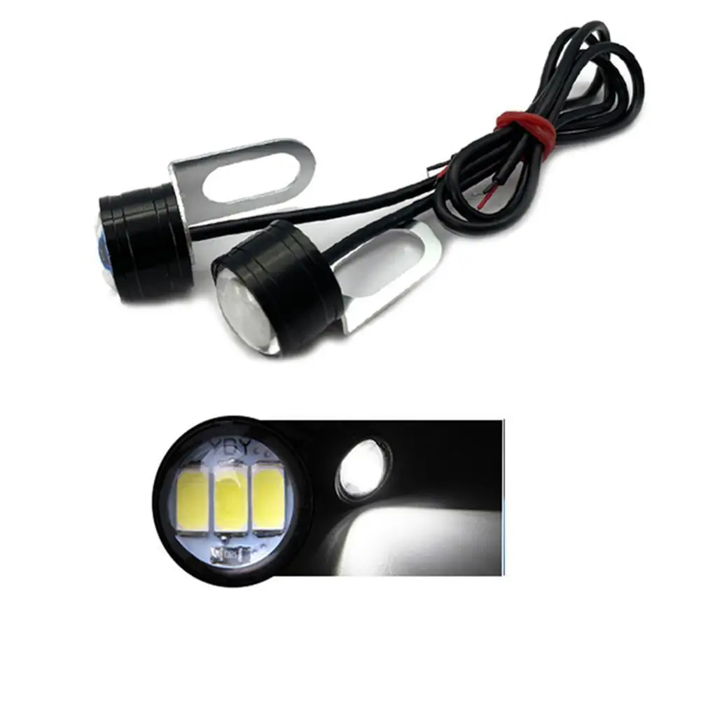 2pcs Motorcycle Eagle Eye Flash Light 12v Motorcycle Led Strobe Light Warning Brake Ghost Fire Modified Lamp Rogue Headlights
2pcs Motorcycle Eagle Eye Flash Light 12v Motorcycle Led Strobe Light Warning Brake Ghost Fire Modified Lamp Rogue Headlights
