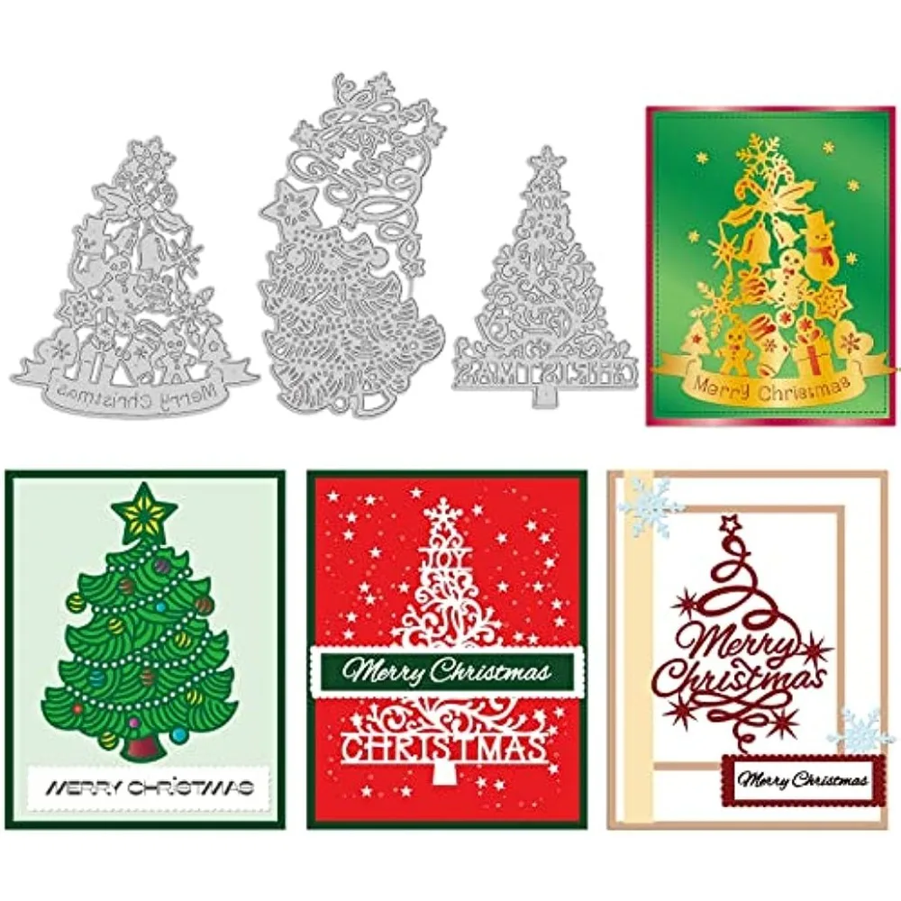 Christmas Trees Embossing Template Bell Carbon Steel Die Cuts Christmas Decoration Die Cut for Scrapbooking Card DIY Craft
Christmas Trees Embossing Template Bell Carbon Steel Die Cuts Christmas Decoration Die Cut for Scrapbooking Card DIY Craft