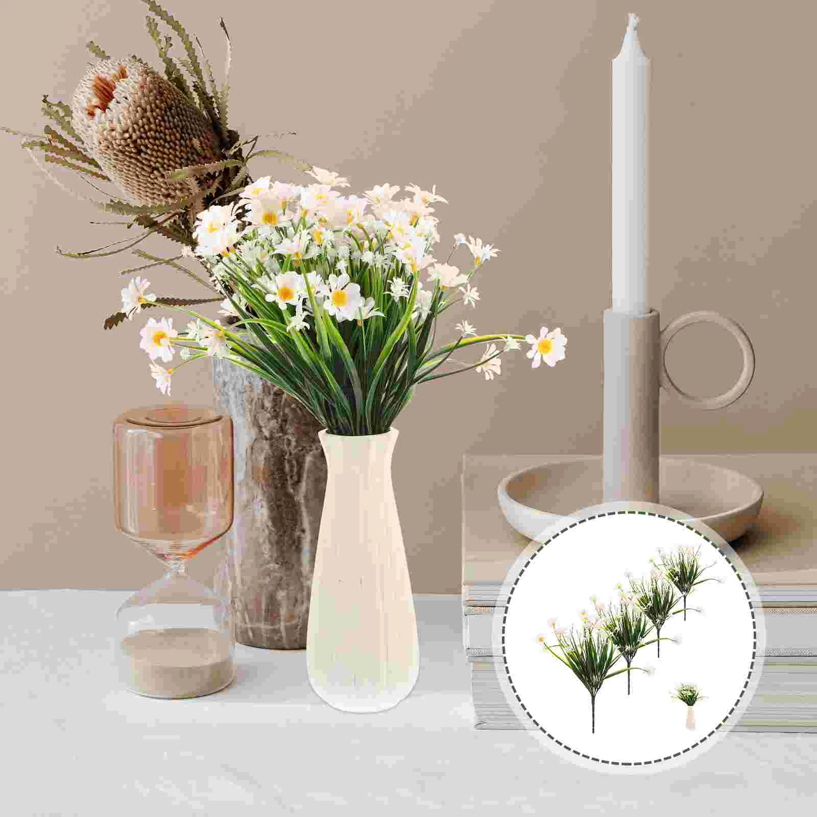 Daisy Flowers Artificial Flower Fake Daisies Faux Bouquet Silk Stems Wedding Branches Arrangement Greenery Shrubs Bridal Party
Daisy Flowers Artificial Flower Fake Daisies Faux Bouquet Silk Stems Wedding Branches Arrangement Greenery Shrubs Bridal Party