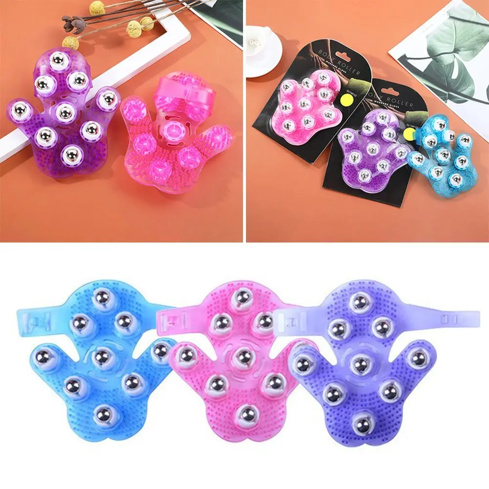 Body Massage Glove Roller Ball Anti-Cellulite Muscle Pain Relief Relax Massager For Neck Buttocks Body Slimming Health Care Tool
Body Massage Glove Roller Ball Anti-Cellulite Muscle Pain Relief Relax Massager For Neck Buttocks Body Slimming Health Care Tool