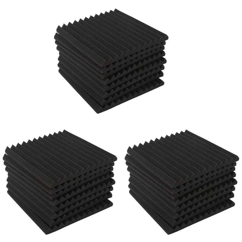 HOT SALE Wedge Acoustic Foam With Adhesive Tape 24 Pcs Soundproof Panels,Silencing Sponge
HOT SALE Wedge Acoustic Foam With Adhesive Tape 24 Pcs Soundproof Panels,Silencing Sponge