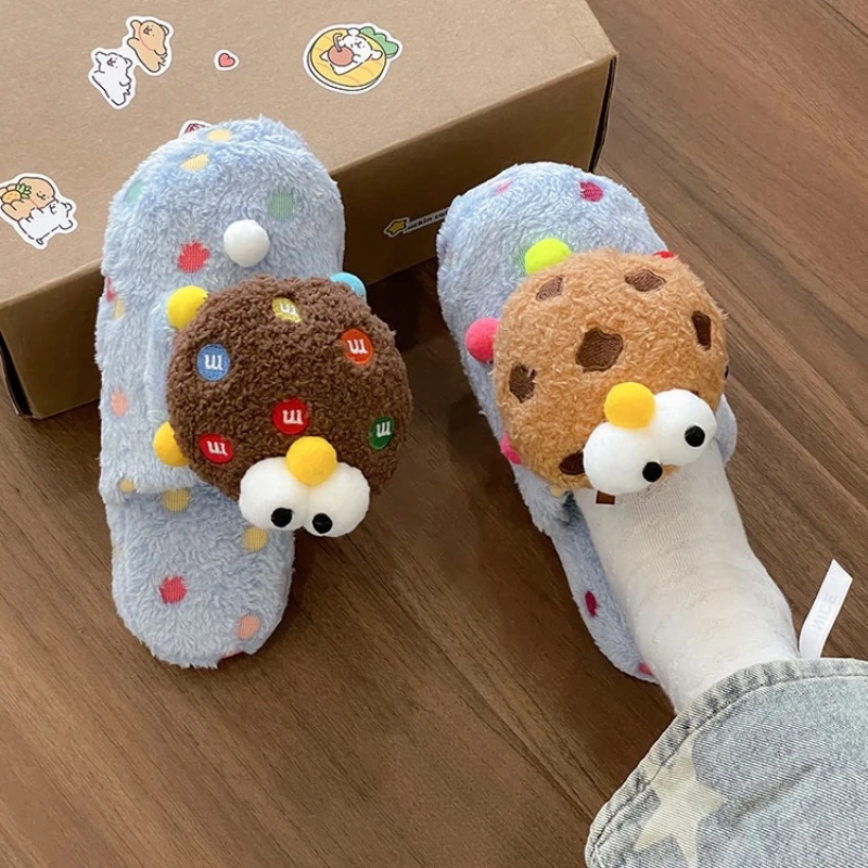 Women Winter Home Slippers Cute Warm Thick Plush Non-slip Slides Slip-on Home Flat Slippers
Women Winter Home Slippers Cute Warm Thick Plush Non-slip Slides Slip-on Home Flat Slippers