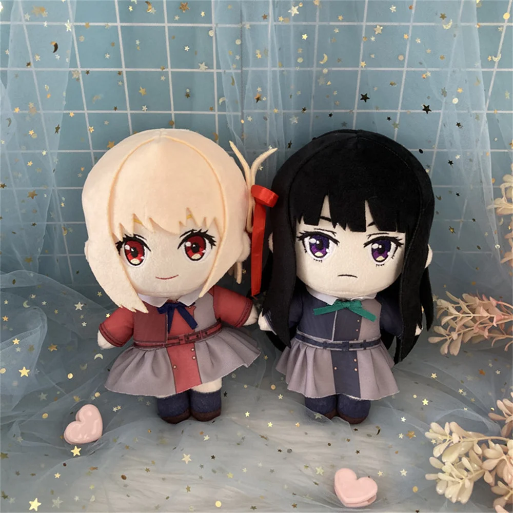 Игрушка плюшевая Lycoris Recoil Chisato nishikier Takina, кукла мягкая набивная для косплея, мультяшная фигурка, реквизит, аксессуары, 20 см
Игрушка плюшевая Lycoris Recoil Chisato nishikier Takina, кукла мягкая набивная для косплея, мультяшная фигурка, реквизит, аксессуары, 20 см