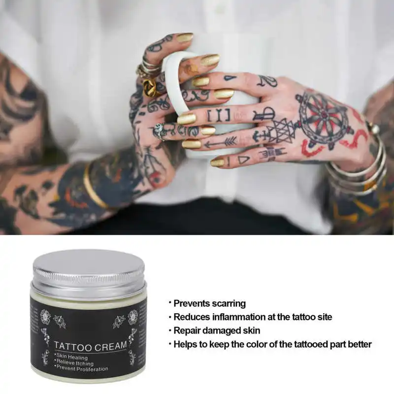 100g Tattoo Supplies Tattoo Repair Cream Avoid Scab Fast Repair Agent Tattoo Aids Fixation Safe Nontoxic Aftercare Balm
100g Tattoo Supplies Tattoo Repair Cream Avoid Scab Fast Repair Agent Tattoo Aids Fixation Safe Nontoxic Aftercare Balm