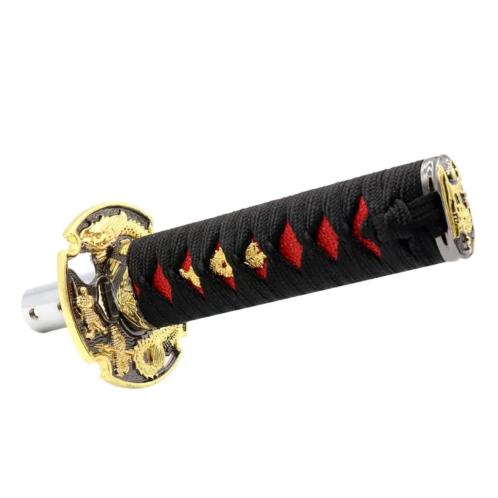 Универсальная металлическая ручка переключения передач Samurai, 15 см, черная + адаптер
Универсальная металлическая ручка переключения передач Samurai, 15 см, черная + адаптер