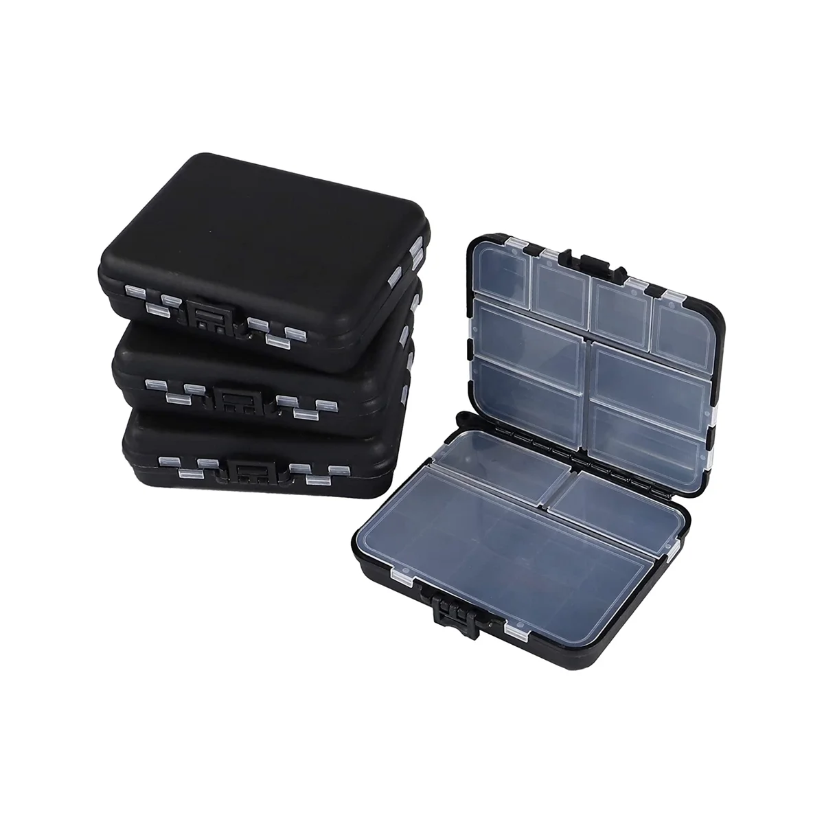 4 Pack Mini Tackle Boxes Plastic Fishing Organizer Tackle Storage Containers Kayak Fly Boxes
4 Pack Mini Tackle Boxes Plastic Fishing Organizer Tackle Storage Containers Kayak Fly Boxes