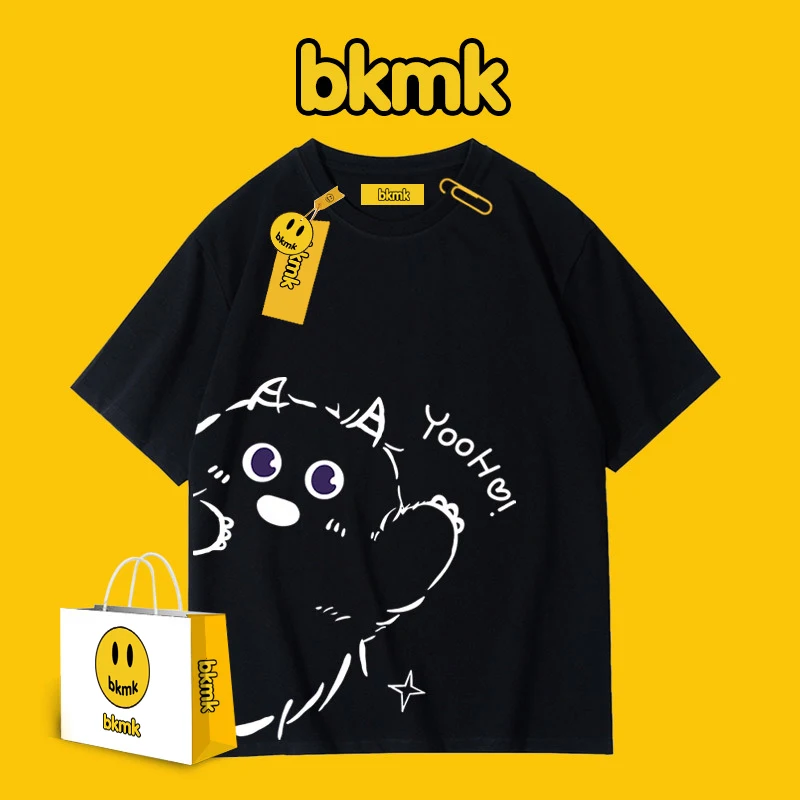 New Summer Little Monster T-shirt Men's Cotton Loose All-match Short Sleeve High Street Hip Hop Fashion Lovely Couple's Top
New Summer Little Monster T-shirt Men's Cotton Loose All-match Short Sleeve High Street Hip Hop Fashion Lovely Couple's Top