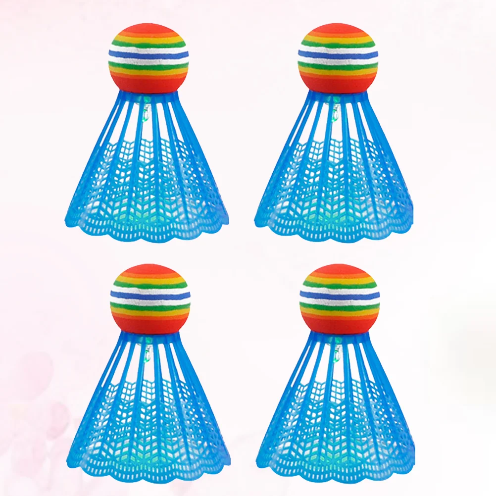 Фонарик для бадминтона, светящийся ночью Волан для бадминтона, освещение для улицы и помещений, игрушки, подарок, искусственная игрушка, 4 шт., синий 
Фонарик для бадминтона, светящийся ночью Волан для бадминтона, освещение для улицы и помещений, игрушки, подарок, искусственная игрушка, 4 шт., синий