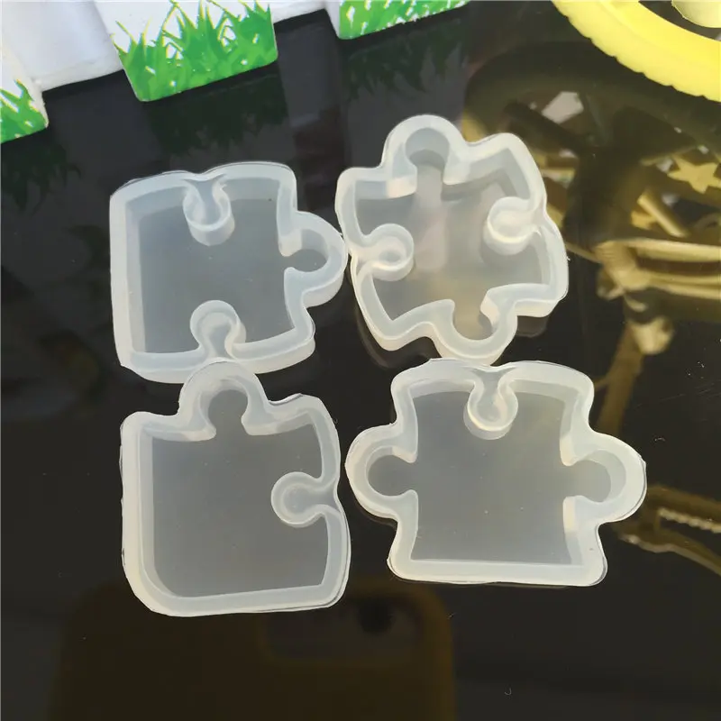 DIY Jigsaw Puzzle Mold Silicone Can Be Spelled Full Size Unlimited Ab Bracelet Pendant Crystal Glue Mirror Glossy Fondant Molds
DIY Jigsaw Puzzle Mold Silicone Can Be Spelled Full Size Unlimited Ab Bracelet Pendant Crystal Glue Mirror Glossy Fondant Molds