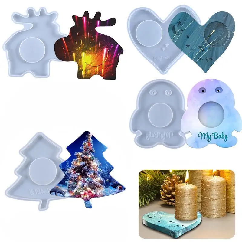 Coaster Mold Set DIY Epoxy Resin Silicone Mold Storage Kitchen Anti-Scald Heat Insulation Pad Home Desktop Christmas Decoration
Coaster Mold Set DIY Epoxy Resin Silicone Mold Storage Kitchen Anti-Scald Heat Insulation Pad Home Desktop Christmas Decoration