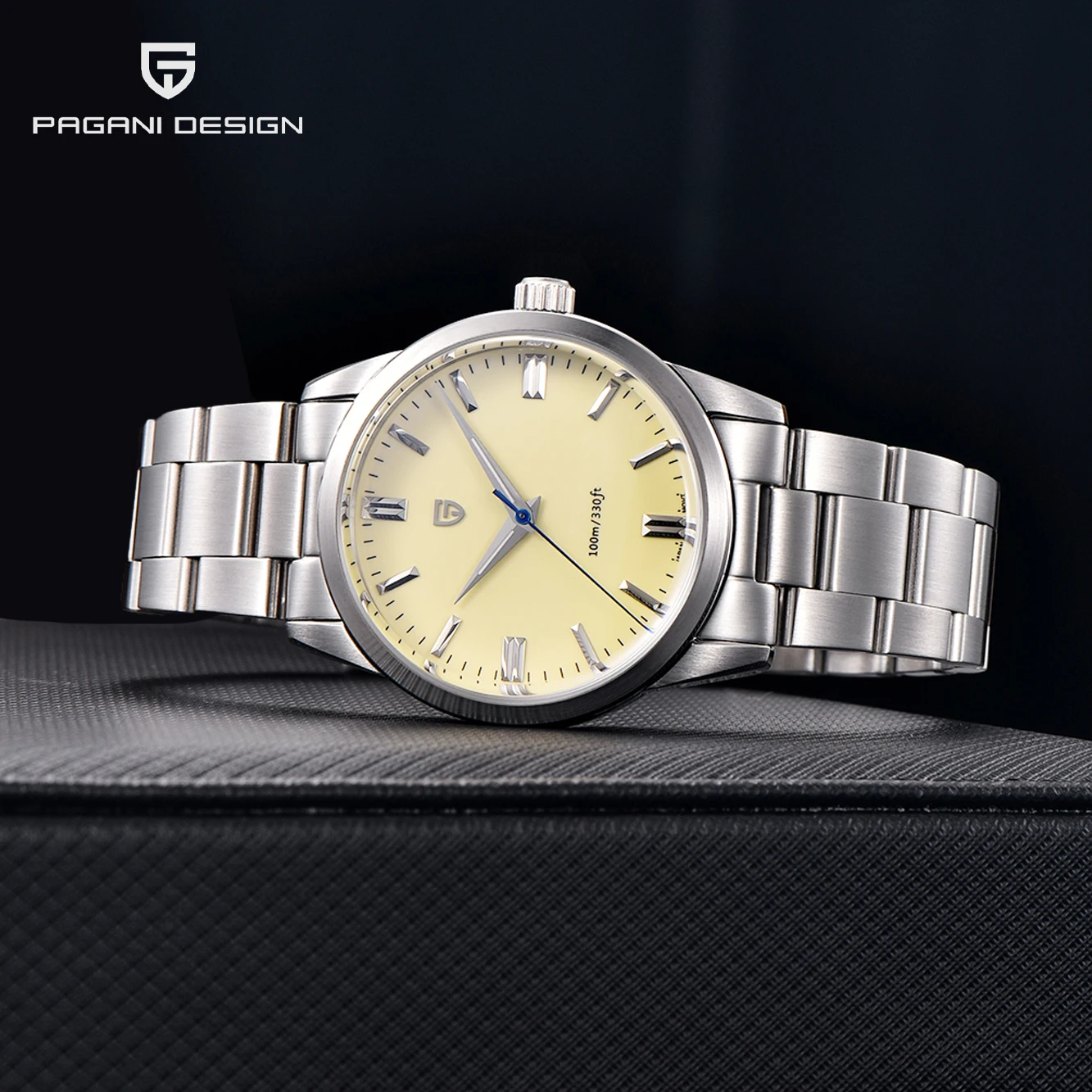 NEW PAGANI DESIGN 38mm Business Men's Quartz Watches Sapphire Stainless Steel Watch Fashion 10Bar Waterproof Male Clock PD1731
NEW PAGANI DESIGN 38mm Business Men's Quartz Watches Sapphire Stainless Steel Watch Fashion 10Bar Waterproof Male Clock PD1731