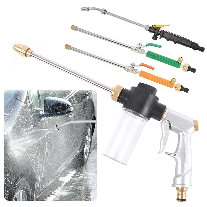 New High Pressure Washer Cleaner Water Gun Sprayer Jet Garden Accessories Car Wash Gun Hose Wand Nozzle Watering Spray Sprinkler
New High Pressure Washer Cleaner Water Gun Sprayer Jet Garden Accessories Car Wash Gun Hose Wand Nozzle Watering Spray Sprinkler
