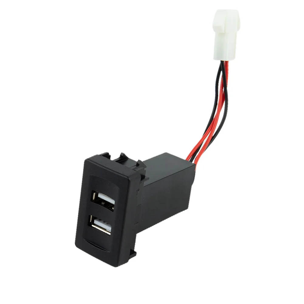 Harness Wiring Harness 2.1A USB Built-In Socket Car Charger Car Dual USB Port Charger Socket Light 100% Brand New
Harness Wiring Harness 2.1A USB Built-In Socket Car Charger Car Dual USB Port Charger Socket Light 100% Brand New