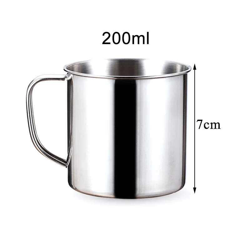 Water Milk Coffee Tea Cup 12cm 11cm 10cm 9cm 8cm 7cm Camping Mug Home Travel Tumbler Mugs Stainless Steel Cups
Water Milk Coffee Tea Cup 12cm 11cm 10cm 9cm 8cm 7cm Camping Mug Home Travel Tumbler Mugs Stainless Steel Cups