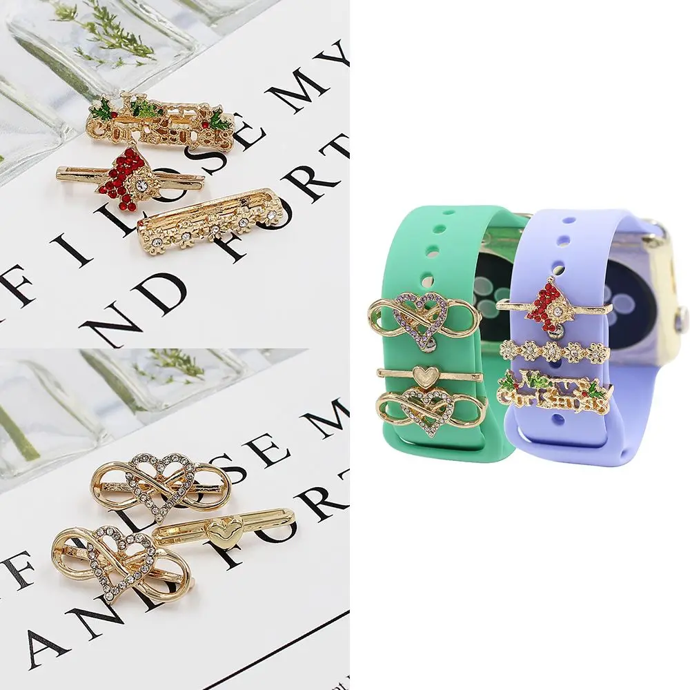 Heart-shaped Pendant Metal Decorative Ring Wristbelt Charms Strap Accessories Watch Band Ornamentfor Apple Watch Band
Heart-shaped Pendant Metal Decorative Ring Wristbelt Charms Strap Accessories Watch Band Ornamentfor Apple Watch Band