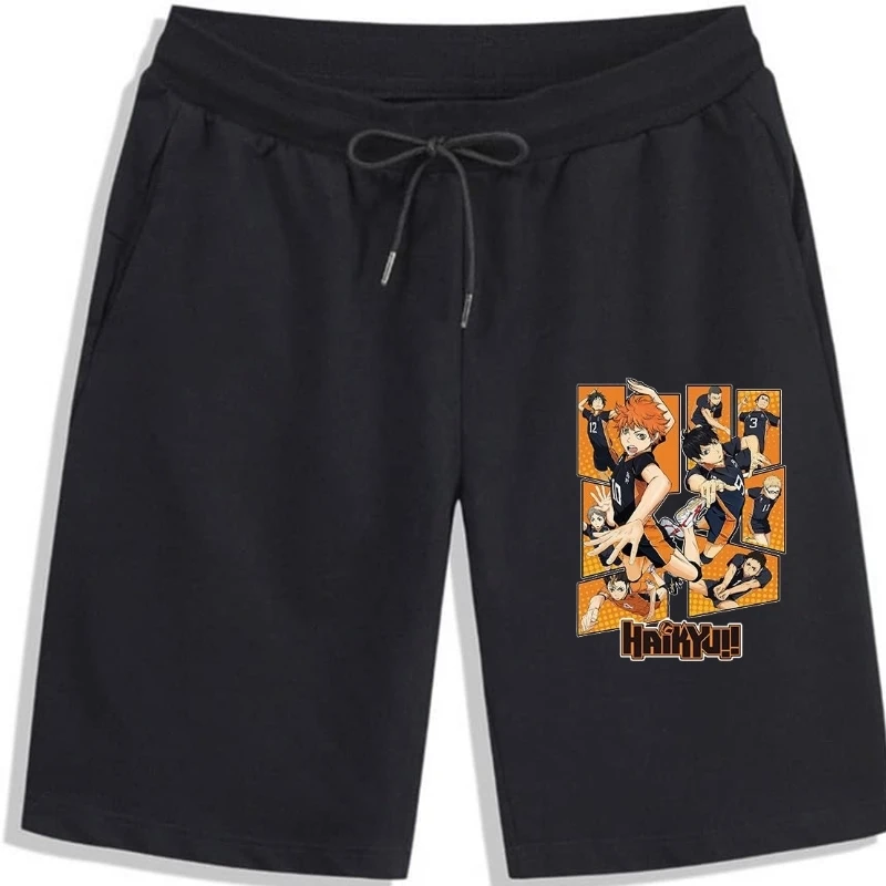 

Anime Haikyuu Shorts man Kuroo Anime Bokuto Manga Shoyo Volleyball gym shorts for Men New Arrivalsd Men's shorts