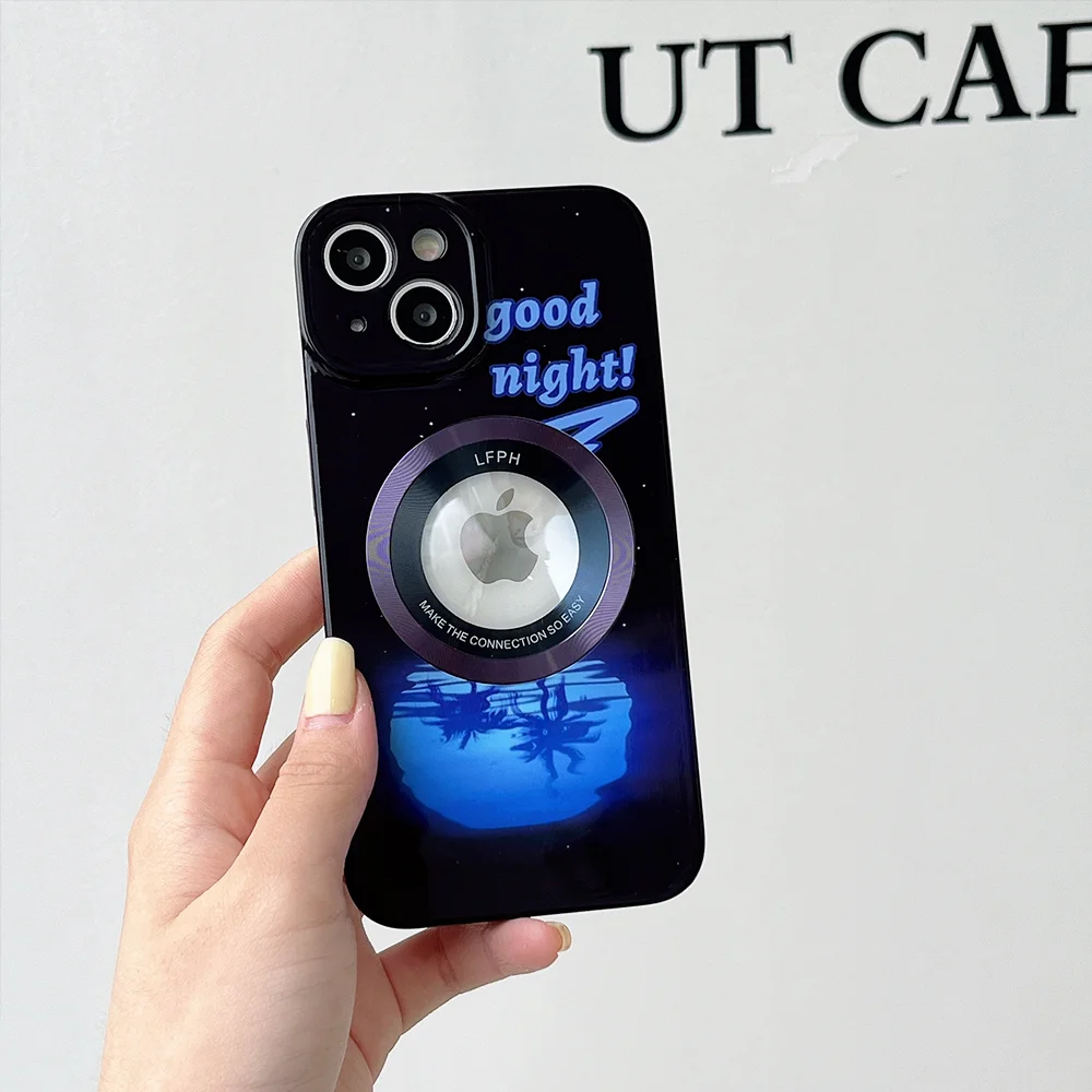 Black Coconut Reflection Dream Mystery Phone case, Magnetic suction full coverage for IPhone11 12 13 14 Pro Max
Black Coconut Reflection Dream Mystery Phone case, Magnetic suction full coverage for IPhone11 12 13 14 Pro Max