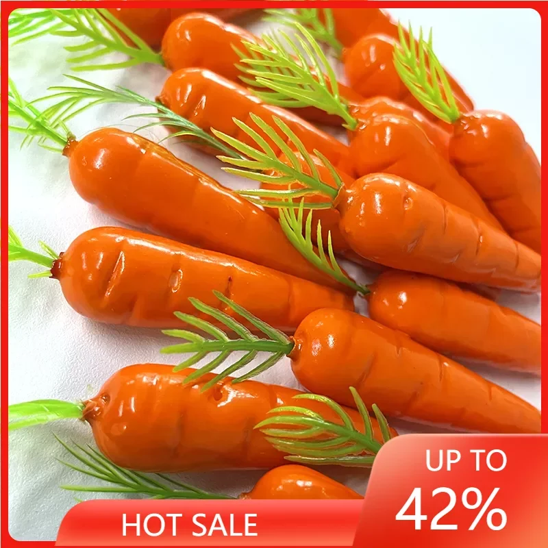 Easter Simulation Carrot Easter Decorations for Home Artificial Carrot Craft Kids Gift Favor Easter Bunny Party Decor Prop
Easter Simulation Carrot Easter Decorations for Home Artificial Carrot Craft Kids Gift Favor Easter Bunny Party Decor Prop