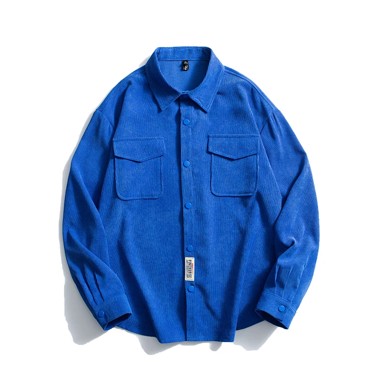 New Corduroy Shirts Pocket Long Sleeve Casual Oversized Male Blouses Tops Vintage Fashion Cardigan Clothing Woman Shirt
New Corduroy Shirts Pocket Long Sleeve Casual Oversized Male Blouses Tops Vintage Fashion Cardigan Clothing Woman Shirt