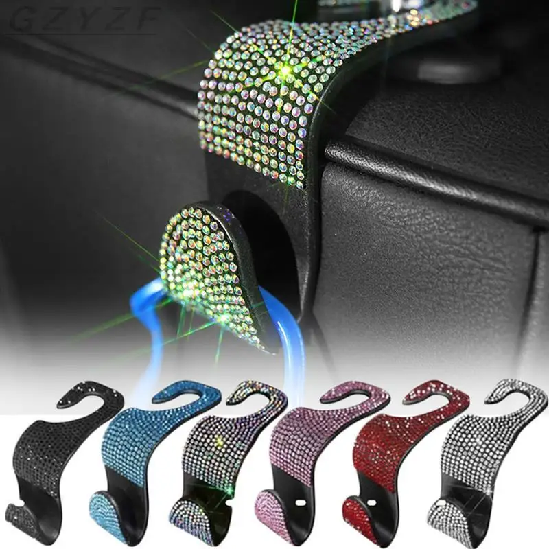 Car Rhinestone Hook Rear Seat Storage Hanging Holder Auto Interior Organizer Diamond Bling Hanger Decoration Accessories
Car Rhinestone Hook Rear Seat Storage Hanging Holder Auto Interior Organizer Diamond Bling Hanger Decoration Accessories