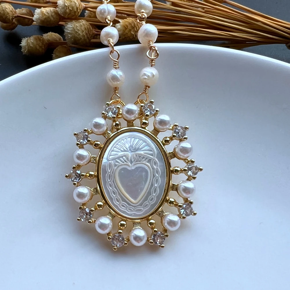 promotion! 31x34mm Natural Freshwater Pearl San Benito Mother Pearl Necklace Grace Mother Pearl Necklace for women & Gift
promotion! 31x34mm Natural Freshwater Pearl San Benito Mother Pearl Necklace Grace Mother Pearl Necklace for women & Gift