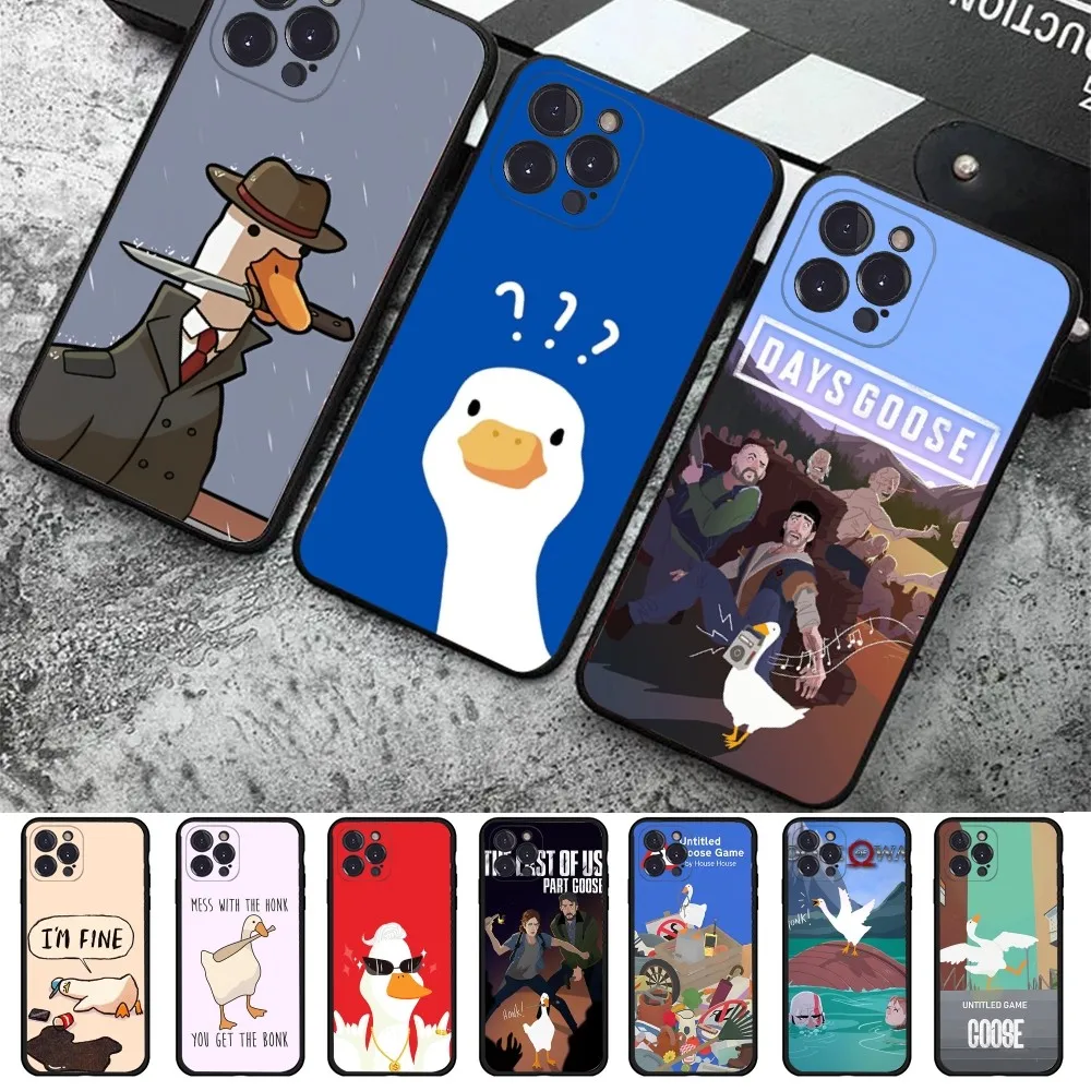 D-DuckS G-GooseS Game Phone Case For iPhone 14 13 12 Mini 11 Pro XS Max X XR SE 6 7 8 Plus Soft Silicone Cover 
D-DuckS G-GooseS Game Phone Case For iPhone 14 13 12 Mini 11 Pro XS Max X XR SE 6 7 8 Plus Soft Silicone Cover