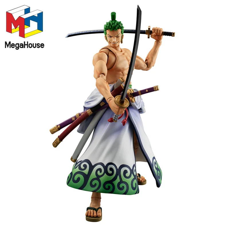 Оригинальная фигурка MegaHouse VAH, цельная экшн-фигурка ророноа Зоро, аниме, Коллекционная модель, куклы, праздничный подарок
Оригинальная фигурка MegaHouse VAH, цельная экшн-фигурка ророноа Зоро, аниме, Коллекционная модель, куклы, праздничный подарок