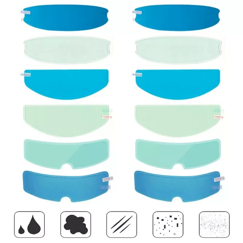 Styles Clear Helmet Anti-Fog Rainproof Film for Motorcycle Helmet Lens Fog Resistant Sticker Safety Driving Helmet Accessories
Styles Clear Helmet Anti-Fog Rainproof Film for Motorcycle Helmet Lens Fog Resistant Sticker Safety Driving Helmet Accessories