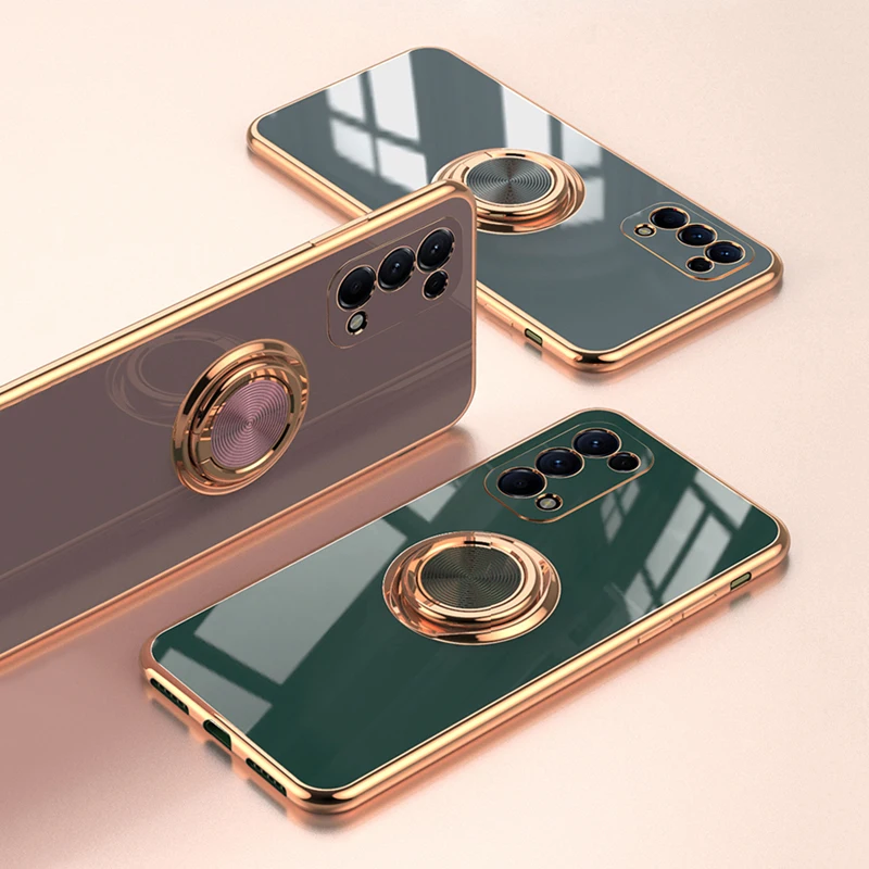 Silicone Phone Case For OPPO Find X5 X3 Pro X2 Reno 8 7 6 Pro 5 4 SE 3 5G A96 Luxury Plating With Ring Case
Silicone Phone Case For OPPO Find X5 X3 Pro X2 Reno 8 7 6 Pro 5 4 SE 3 5G A96 Luxury Plating With Ring Case