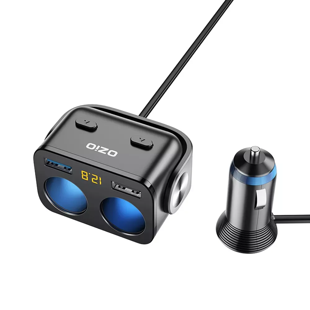 Cigarette Lighter Socket Splitter QC 3.0 Quick Charger 12V Auto Cigarette Lighter Sockets Dual USB Charge Power Adapter Plug
Cigarette Lighter Socket Splitter QC 3.0 Quick Charger 12V Auto Cigarette Lighter Sockets Dual USB Charge Power Adapter Plug