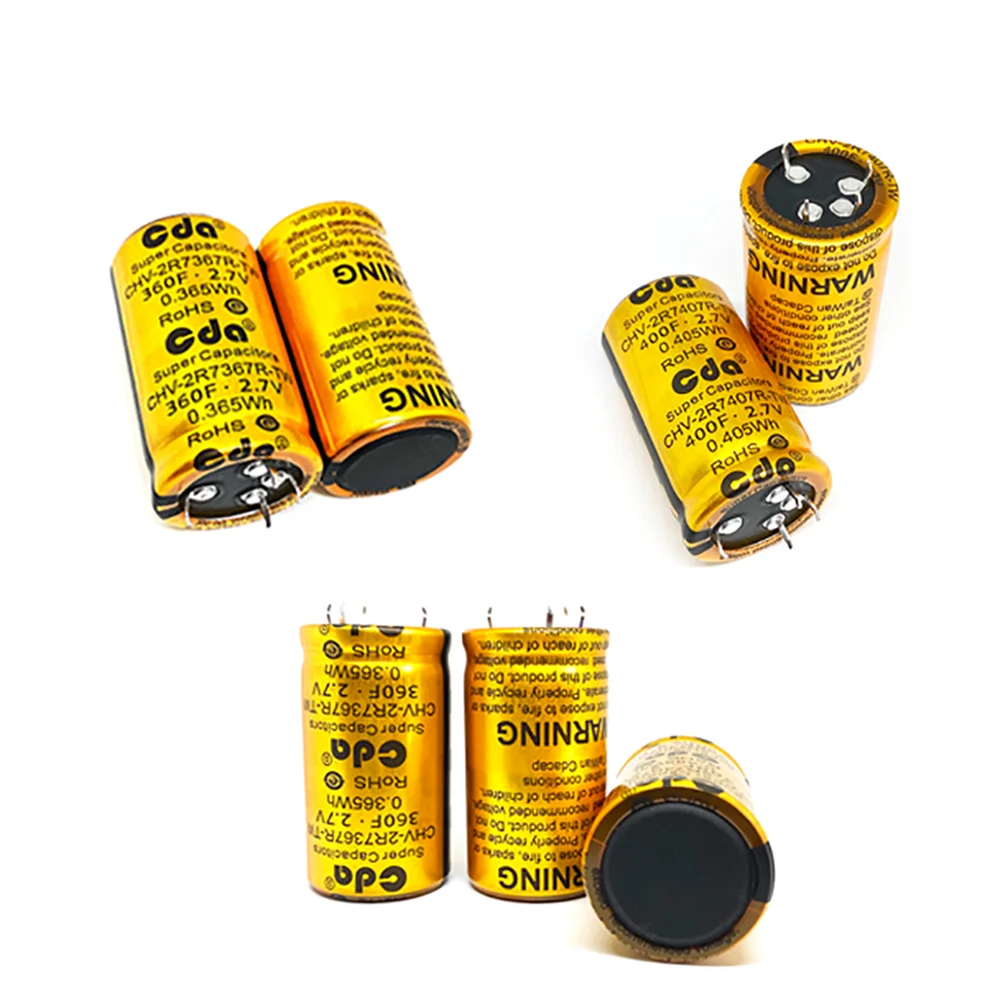 CHV CDA Super Capacitors Farad Capacitor 2.7V 10F CHV-2R7106R-TWQ SuperCapacitors
CHV CDA Super Capacitors Farad Capacitor 2.7V 10F CHV-2R7106R-TWQ SuperCapacitors